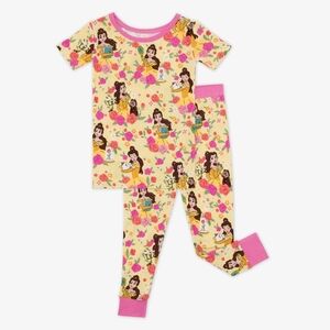 Little Sleepies Disney Princess Belle SS/Pant PJ Set - 2T NWT